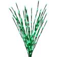 Celebrations Platinum LED Green Light Burst 32 in. Yard Decor Cheap