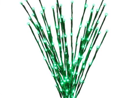 Celebrations Platinum LED Green Light Burst 32 in. Yard Decor Cheap