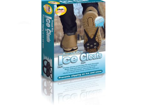 Ideas In Motion Tread Pro Unisex Ice Cleats One Size Fits All Black Online now