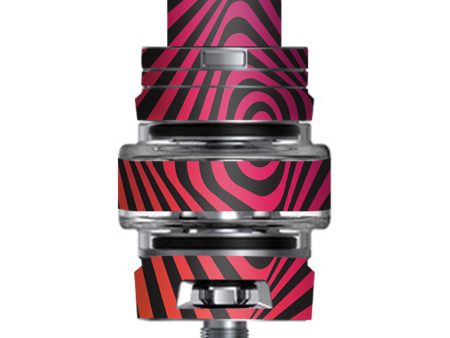 Abstract Movement Trippy Psychedelic Smok TFV8 Big Baby V2 Tank Skin For Cheap