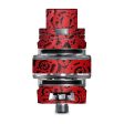 Red Gears Cog Cogs Steam Punk Smok TFV8 Big Baby V2 Tank Skin Discount