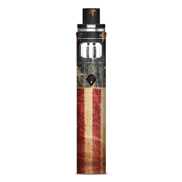 Vintage American Flag Distressed Red White Blue Smok Nord AIO Stick Skin Hot on Sale