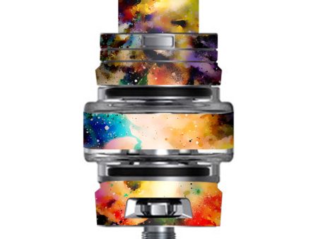 Paint Galaxy Abstract Multi Color Smok TFV8 Big Baby V2 Tank Skin Sale