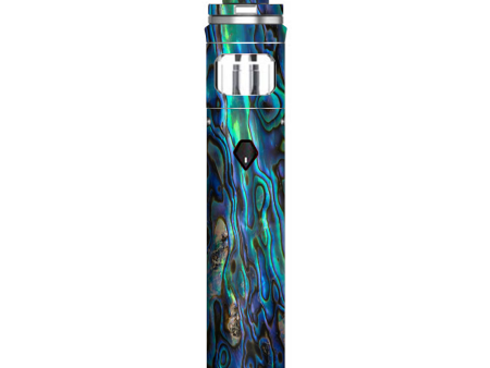 Abalone Shell Green Swirl Blue Gold Smok Nord AIO Stick Skin Online Sale