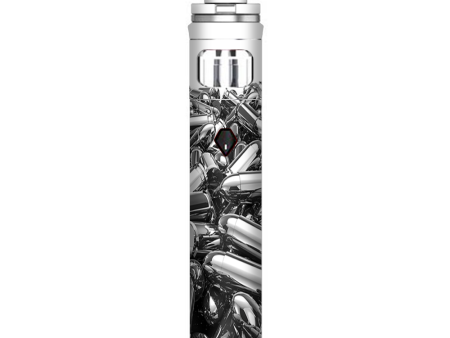 Silver Bullets Polished Black White Smok Nord AIO Stick Skin Cheap