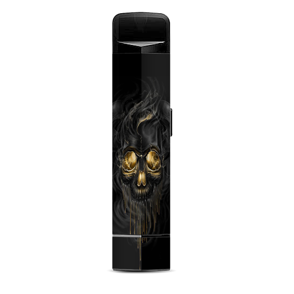 Golden Skull Suorin Edge Pod System Skin Cheap