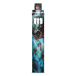 Stab Wood Blue Green Stabilized Stone Smok Nord AIO Stick Skin Fashion