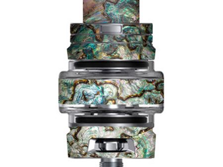 Abalone Shell Gold Underwater Smok TFV8 Big Baby V2 Tank Skin For Sale