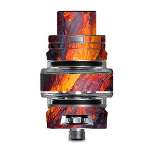 Charred Lava Volcano Ash Smok TFV8 Big Baby V2 Tank Skin Online