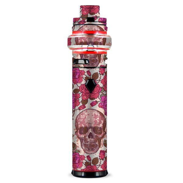 Skulls Distressed Smok stick V9 Max Skin Fashion