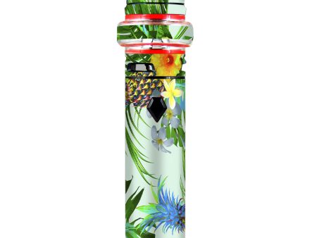 Tropical Floral Pattern Pineapple Palm Trees Smok stick V9 Max Skin Cheap