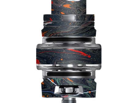 Paint Splatter Swirls  Smok TFV8 Big Baby V2 Tank Skin on Sale