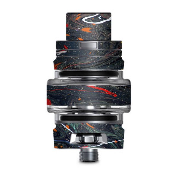 Paint Splatter Swirls  Smok TFV8 Big Baby V2 Tank Skin on Sale