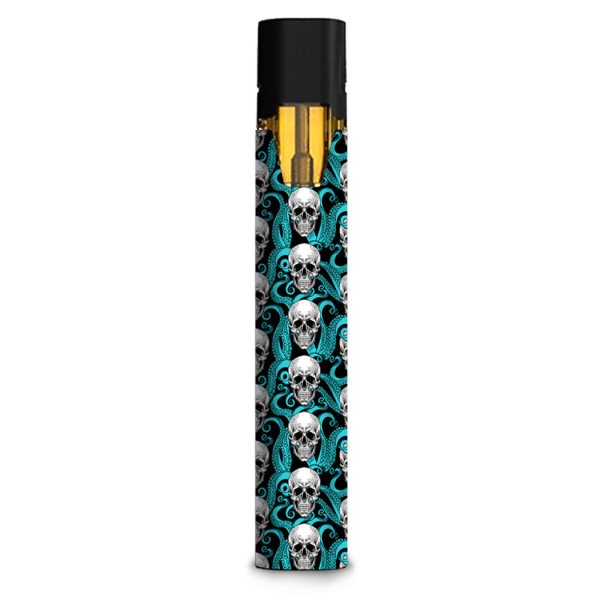 Skull Octopus Teal Black Stiiizy starter stick Skin Hot on Sale