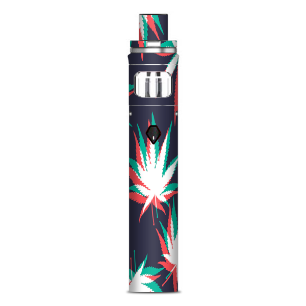 3D Holographic Week Pot Leaf Smok Nord AIO Stick Skin Online Sale