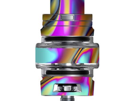 Oil Slick Resin Iridium Glass Colors Smok TFV8 Big Baby V2 Tank Skin Cheap