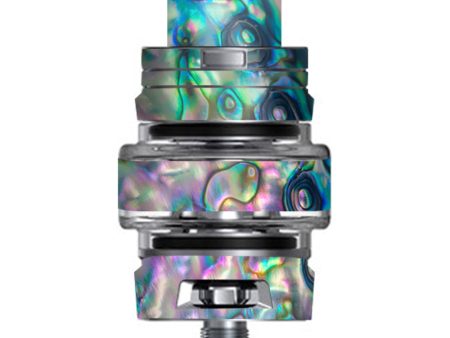 Abalone Shell Pink Green Blue Opal Smok TFV8 Big Baby V2 Tank Skin For Discount