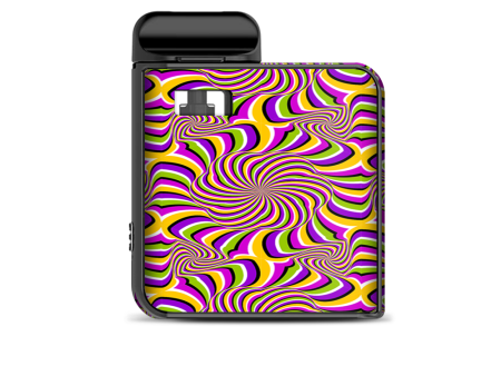 Psychedelic Swirls Motion Holographic Smok Mico Kit Skin Online