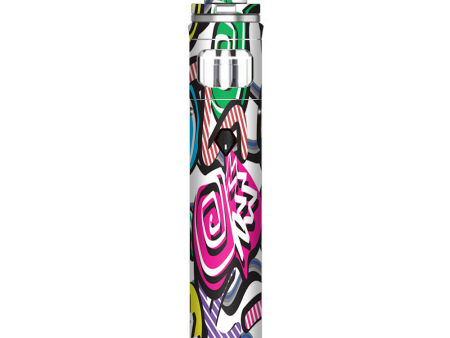 Squiggles Swirls Pop Art Smok Nord AIO Stick Skin Discount