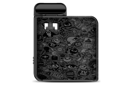 Black Sticker Slap Design Smok Mico Kit Skin Online Sale