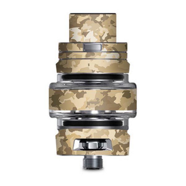 Brown Desert Camo Camouflage Smok TFV8 Big Baby V2 Tank Skin Hot on Sale