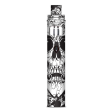 Crazy Lineart Skull Design Smok Nord AIO Stick Skin For Discount