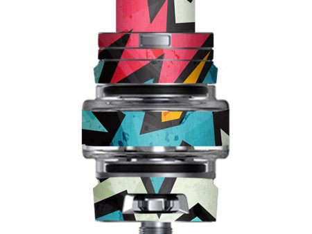 Pop Art Design Smok TFV8 Big Baby V2 Tank Skin Cheap