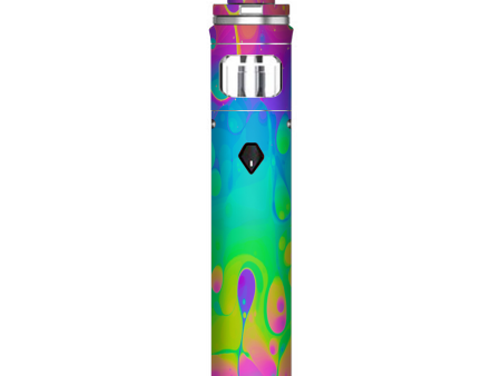 Trippy Tie Die Colors Dripping Lava Smok Nord AIO Stick Skin Fashion