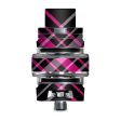 Pink And Black Plaid Smok TFV8 Big Baby V2 Tank Skin Discount