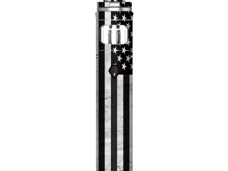 Black White Grunge Flag Usa America Smok Nord AIO Stick Skin Supply