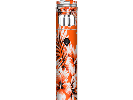 Orange Tropical Hibiscus Flowers Smok Nord AIO Stick Skin Online Hot Sale