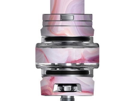 Pink Stone Marble Geode Smok TFV8 Big Baby V2 Tank Skin For Sale