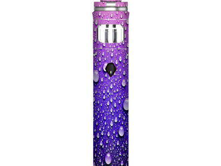 Waterdrops On Purple Smok Nord AIO Stick Skin For Discount