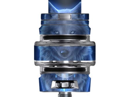 Glowing Celestial Wolf Smok TFV8 Big Baby V2 Tank Skin For Cheap