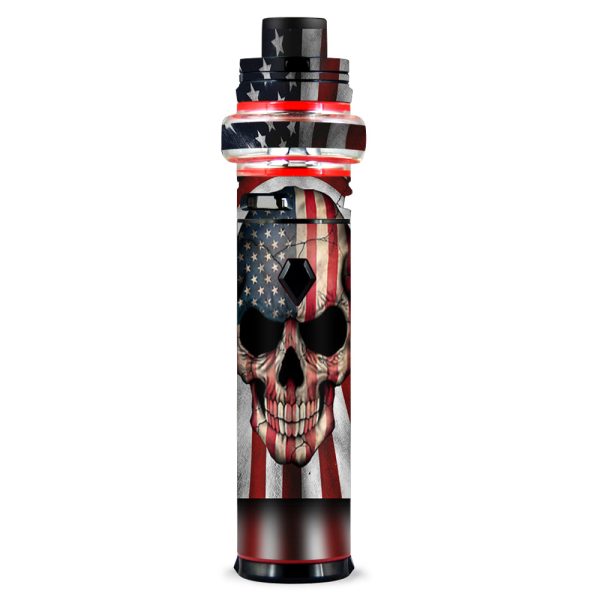 America Skull Military Usa Murica Smok stick V9 Max Skin Online