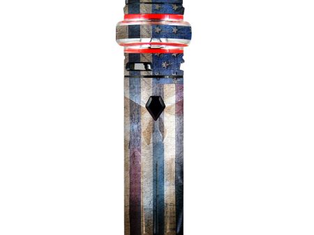 American Flag Ghost Punish Grunge Smok stick V9 Max Skin Online Sale