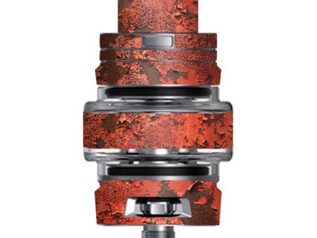 Red Rust Smok TFV8 Big Baby V2 Tank Skin Cheap