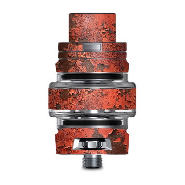 Red Rust Smok TFV8 Big Baby V2 Tank Skin Cheap