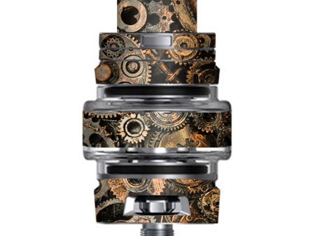 Old Gears Steampunk Patina Smok TFV8 Big Baby V2 Tank Skin Online Sale