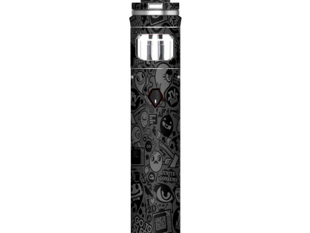 Black Sticker Slap Design Smok Nord AIO Stick Skin on Sale