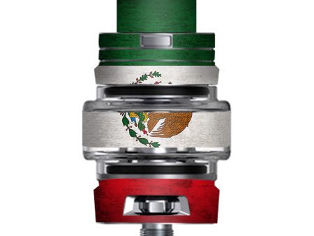 Flag Mexico Grunge Distressed Country Smok TFV8 Big Baby V2 Tank Skin For Sale