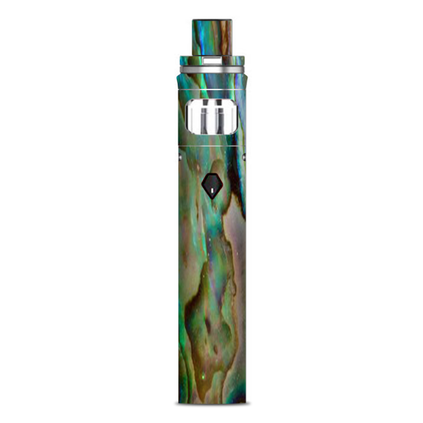 Abalone Sea Shell Gold Blues Beautiful Smok Nord AIO Stick Skin Supply