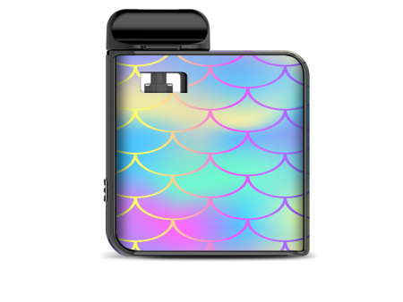 Pastel Colorful Mermaid Scales Smok Mico Kit Skin Hot on Sale