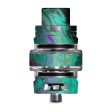 Paint Swirls Abstract Watercolor Smok TFV8 Big Baby V2 Tank Skin Supply