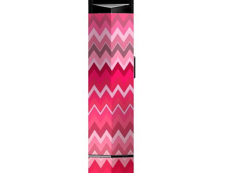 Red Pink Chevron Suorin Edge Pod System Skin For Discount