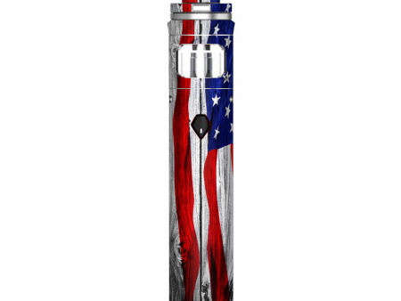 American Flag On Wood Smok Nord AIO Stick Skin For Discount