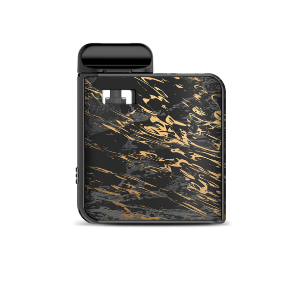 Gold Marble Dark Gray Background Smok Mico Kit Skin Online now