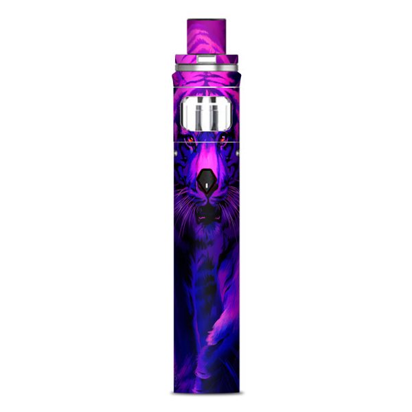 Tiger Prowl Pink Purple Neon Jungle Smok Nord AIO Stick Skin For Sale