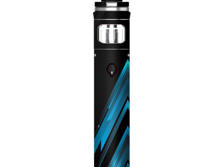 Black Blue Sharp Design Edge Smok Nord AIO Stick Skin Fashion