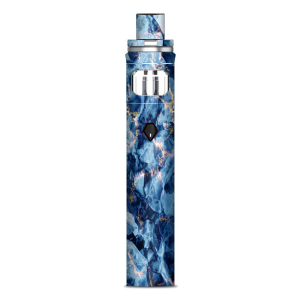 Heavy Blue Gold Marble Granite Smok Nord AIO Stick Skin Cheap